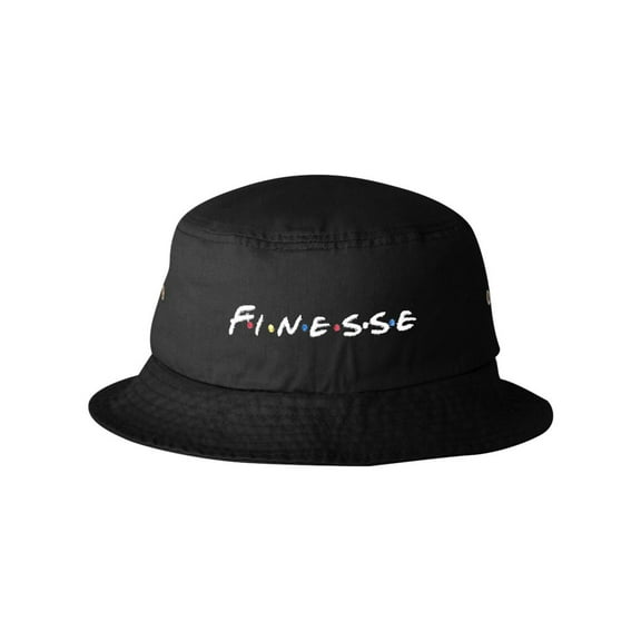 Adult Finesse Embroidered Bucket Cap Dad Hat