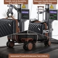 thumbnail image 5 of Rosamo 3-Piece 20 inch Carry on Luggage Set,  Hardside  Suitcase with Spinner Wheels TSA Lock，Lightweight luggage for boarding airplanes, Travel Backpack, Toiletry Bag, 5 of 11