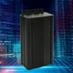 thumbnail image 3 of Caja de proyecto de aluminio, carcasa negra mate, carcasa de controlador de placa de circuito DIY, 55x95x150mm, 3 of 8