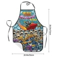 thumbnail image 5 of The Cuphead Show Adjustable Bib Apron, Waterdrop Resistant Aprons with 2 Pockets Cooking Kitchen Aprons for Women Men Chef, 5 of 8