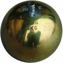 Brass Hammer for Track & Field Athletes, Built to Last with Aluminum Handle and Hammer Wire, Available in 7.26 Kg/110mm, 6.00 Kg/110mm, and 4.00 Kg/85mm (4.00 kg/85mm)