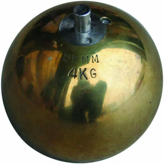 Brass Hammer for Track & Field Athletes, Built to Last with Aluminum Handle and Hammer Wire, Available in 7.26 Kg/110mm, 6.00 Kg/110mm, and 4.00 Kg/85mm (4.00 kg/85mm)