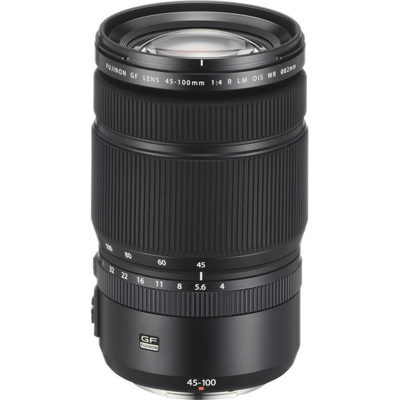 Fujifilm Fujinon GF 45-100mm f/4 R LM OIS WR Lens for GFX Cameras (Black)