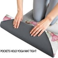 thumbnail image 3 of Fairy Heart Pattern Hot Yoga Mat Towel Non Slip for Hot Yoga - Quick-Drying Yoga Mat Cover with 4 Corner Pockets with Travel Bag - Hot Yoga Towel Non Slip Grip Moisture Wicking Sweat 70"x26", 3 of 6