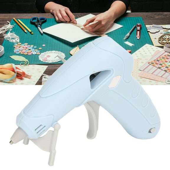 Mini Hot Glue Gun,Cordless Glue Guns,10W Cordless Hot Glue Gun Charging USB Manual 2200mAh Electric Glue Gun With Anti Scald Mouth For 7mm Glue Stick For Office