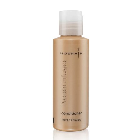 MOEHAIR Protein Infused Conditioner Travel size 3.4 Fl Oz   for Dry  Frizzy and Chemically Treated Hair  Hair Moisturizer | Travel size 3.4 Fl Oz (CON-Protein-3.4Fl-101)