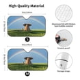 thumbnail image 5 of Yiaed Elephant Dog Sitting Under The Rainbow Print Car Windshield Sunshade Front Auto Car Front Window Sun Shade Foldable Sun Visor Shield Cover Auto Accessories for Sedan SUV Truck-Medium, 5 of 5