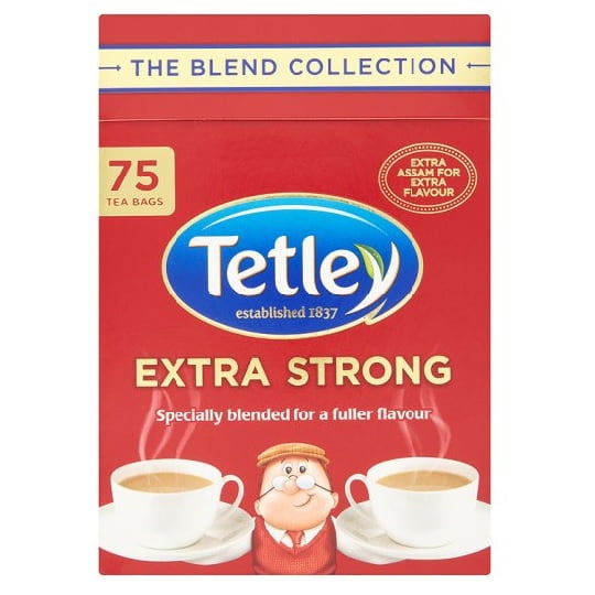 Tetley Extra Strong Tea 75 Bags 237g