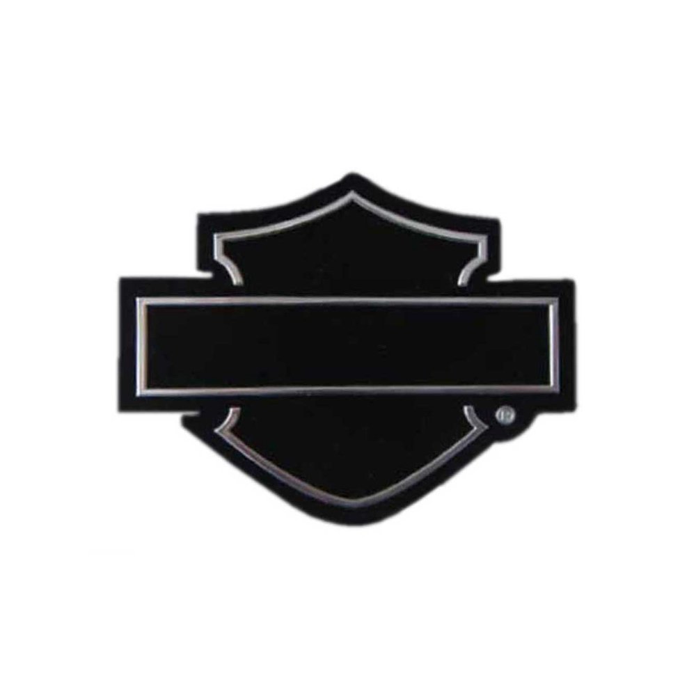 HarleyDavidson Blank Bar & Shield PVC & Microfiber Emblem Patch 4 x 3