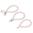 thumbnail image 2 of Pearl Beads Bracelet3Pcs Pearl Bracelet Polishing Mobile Phone Case Chain Bracelet Unrivaled Performance, 2 of 8