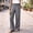 Gray, variant on BUIGTTKLOP Womens Pants Summer Dressy Boho Wide Leg Pants Flowy Straight Leg Trouser Beach Travel Vacation Outfits