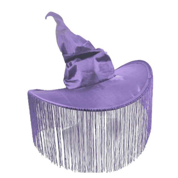TELOLY Witch Hat Personalized Wizard Hat with A Pointy Tip Party Hats Suitable for Adults and Children Durable Material Witch'S Headdress,