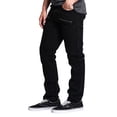 thumbnail image 3 of KelaJuan Men Jogger Pants Solid Color Straight Leg Pants Casual Travel Trousers with Pockets for Streetwear, 3 of 6
