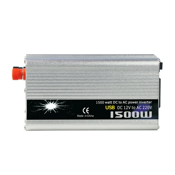 Power Power Inverter Vehículo Convertidor De Potencia Universal Modificado SINE 550-600W DC 12V A 220V CA