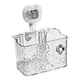 thumbnail image 5 of Cesta de ducha organizadora de baño con ventosa, impermeable, para cocina, lisa Blanco, 5 of 9