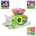 thumbnail image 1 of Caja de pañuelos para bebés, juguetes, bufandas de , papel de juego relleno para regalos, niños Macarena Juguetes de tejido Montessori, 1 of 8