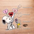 thumbnail image 4 of Calcomanía de vinilo MadeToStick Snoopy Te Amo 13 x 11 cm, 4 of 8
