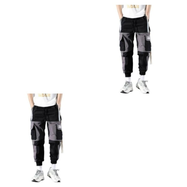 Pantalones harén Minnieouse D264negro 2XL