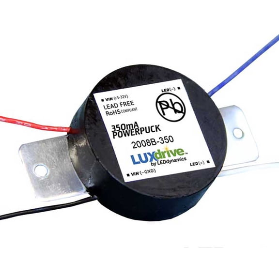 LuxDrive PowerPuck - 350mA Constant Current LED Driver