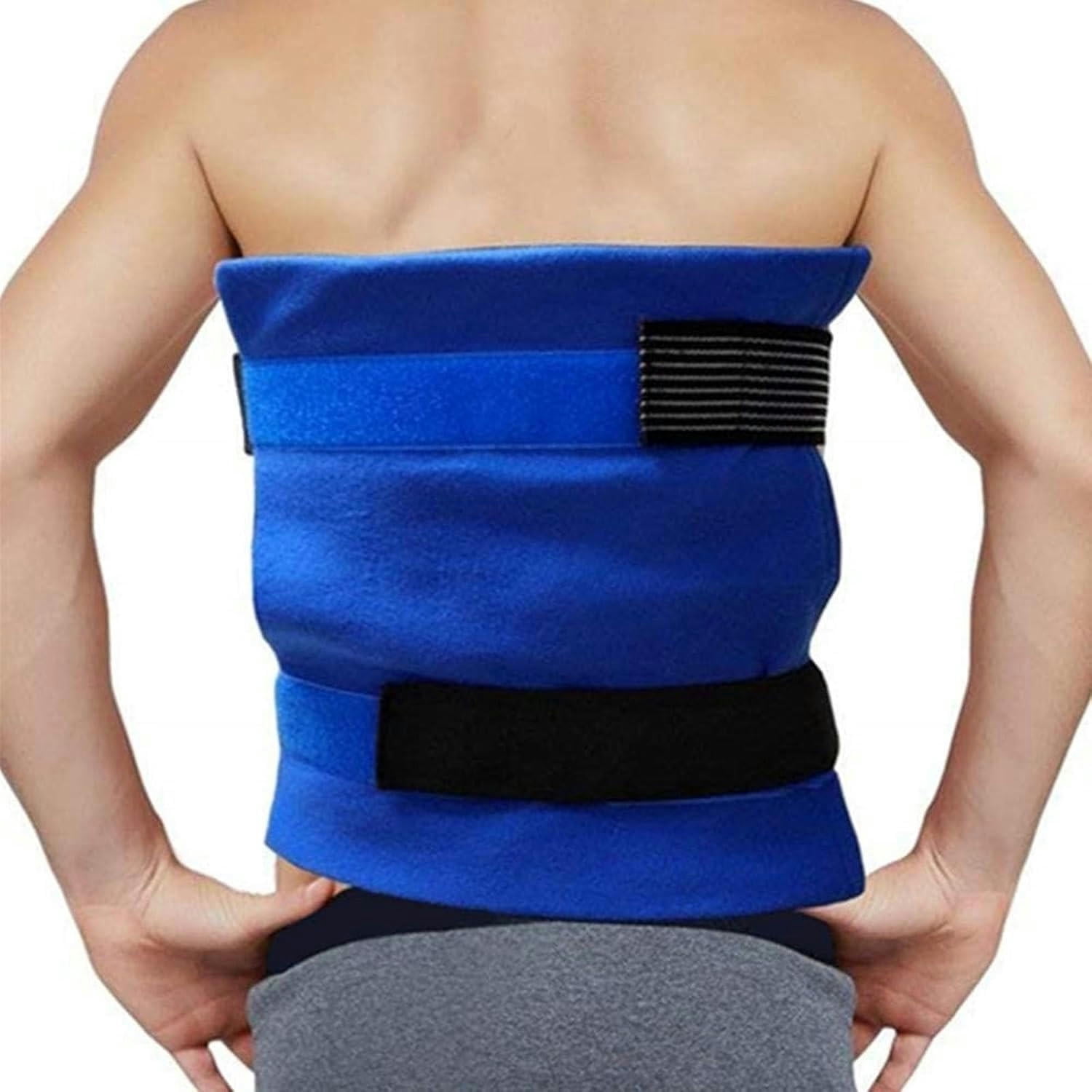GXCZ Ice Pack for Lower Back Pain Relief, Ice Wrap Gel Cold/Hot Pack for Back, Adjustable Lower Back Pain Wrap, Relief for Lower Lumbar Sciatic Nerve Herniated or Degenerative Disc Coccyx Tailbone Pain