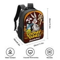 thumbnail image 2 of Looney Tunes Cartoons Backpack 16 Inch Bookbag Casual Daypack Travel Backpacks for Work Hiking Camping, 2 of 6