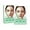Green, variant on Mineart Vitamin C Collagen Facial Mask Color Changing Hydrating Brightening For Daily Skin Care
