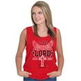 thumbnail image 4 of Live Through the Lord Jesus Christ Tank Top T Shirts Men Women Brisco Brands S, 4 of 6