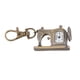 thumbnail image 3 of Reloj de cuarzo vintage con forma de máquina de coser creativa. Reloj retro portátil. Regalo de cumpleaños para hombres, mujeres y adultos., 3 of 7