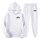 thumbnail image 3 of WILLBEST Sudaderas Deportivas para Hombre, Conjunto De Sudadera con Capucha Deportiva De Manga Larga con Estampado De Letras Informal para Otoño e Invierno para Hombre y Mujer XXGrande, 3 of 3