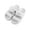 White, variant on Spencer Slides Sandals Women Men Clouds Slippers Adjustable Strap House Shower Shoes Quick Drying Slippers Cushion Non Slip Soft Comfort, White