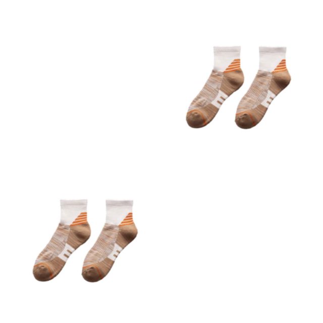 Minnieouse 10a Dúo de calcetines deportivos antifricción de longitud media para máxima comodidad Calcetines atléticos de mujer Calcetines de Type2 NO2