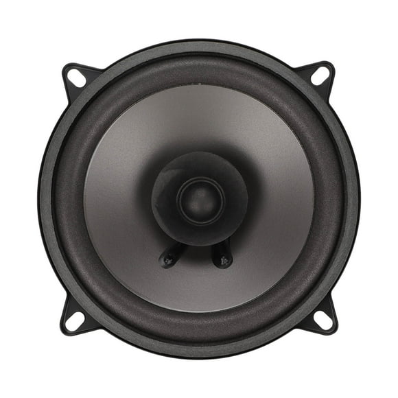 Altavoces para coche de 400 W, rango medio, 5 pulgadas, coaxiales, magnéticos externos, 4 ohmios, 93 dB, 60 Hz a 20 KHz, color negro, para sistema de sonido de coche.