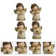 thumbnail image 2 of 4pcs Angel Shape Adornments Handicraft Ornaments Cake Decorations (Golden), 2 of 4
