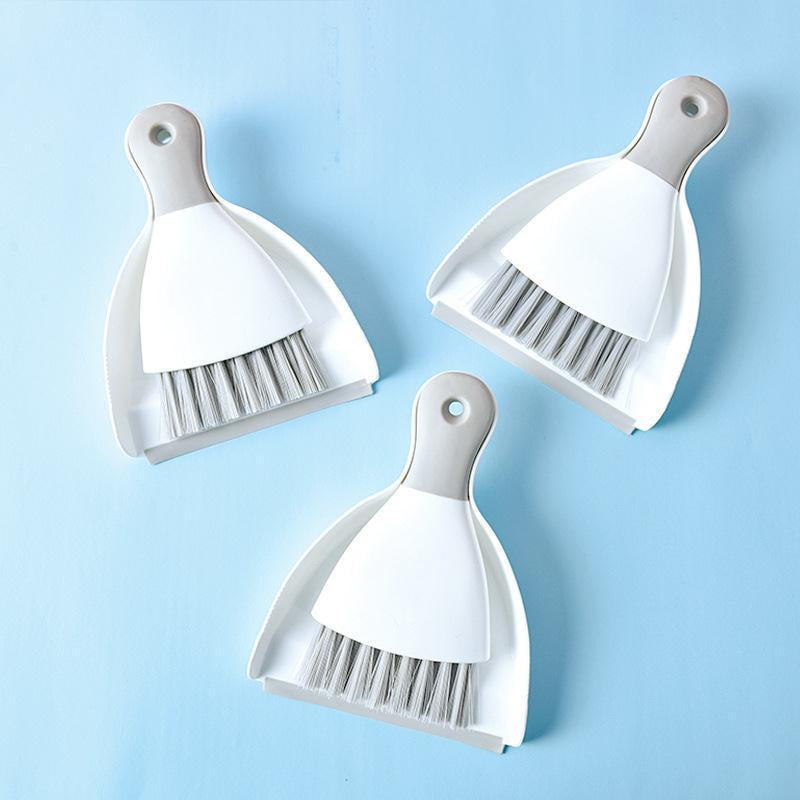 esafio Small Dustpan and Brush Set, Whisk Broom and Dust Pans with