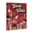 thumbnail image 4 of Stupell Industries Good Vibes Mushrooms Botanical & Floral Painting Gallery Wrapped Canvas Art Print Wall Art, 30 x 40, 4 of 8
