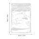 thumbnail image 3 of 100 Uds bolsas de sellado bolsas de embalaje con cremallera bolsas transparentes resellables bolsas selladas transparentes, 3 of 5