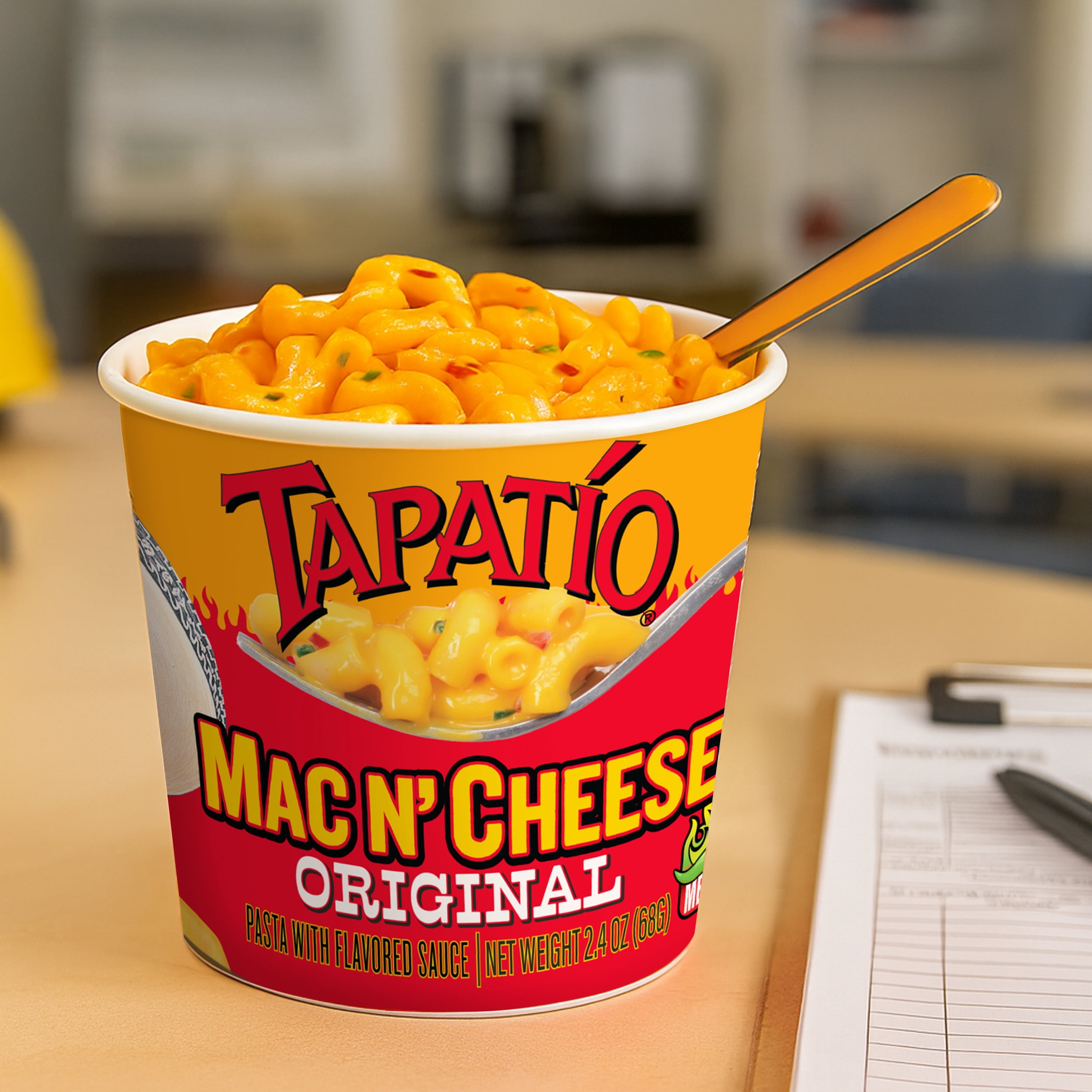 (8 pack) Tapatio Mac N Cheese Bowl Original, 2.4oz