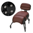 thumbnail image 3 of KIMISS Passenger  Backrest, Rear Passenger  with Backrest Kits for Indian  Bobber 2018-2021, 3 of 8
