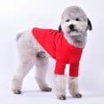 thumbnail image 3 of Fashionable Solid Color Pet Base Shirt Comfortable Small Medium Dog Puppy Clothes, Essential Pet Supplies, 3 of 8