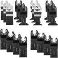 thumbnail image 1 of Oscillating Saw Blades, Tougher And Thicker High-Carbon Steel Kit, 20Pcs Set For Universal Multi-Tool Cutting, Precision Japan Tooth Design, Compatible With Most Oscillators, 1 of 5