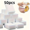 thumbnail image 6 of 10/27/50/100pcs High-Quality Magic Sponge Eraser Foam Cleaning Pads, Multi-Purpose Household Sponge for Kitchen Dishwashing, Furniture, Bathroom, Bathtub, Sink, Floor, Wall Cleaner, 6 of 11