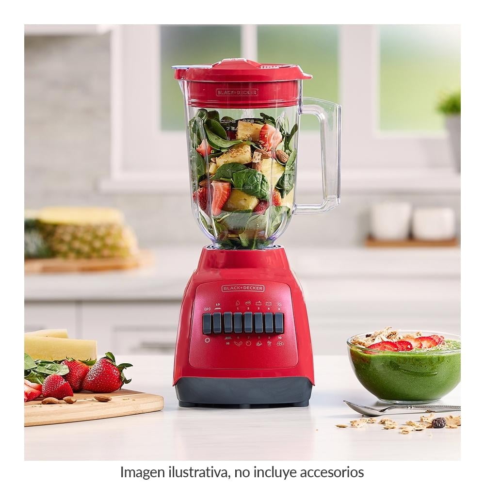 10 Velocidades Black And Decker Crush Master Pro Licuadora