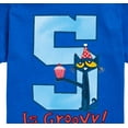 thumbnail image 3 of Pete The Cat - 5Th Birthday Boys - Youth Short Sleeve Graphic T-Shirt, 3 of 6