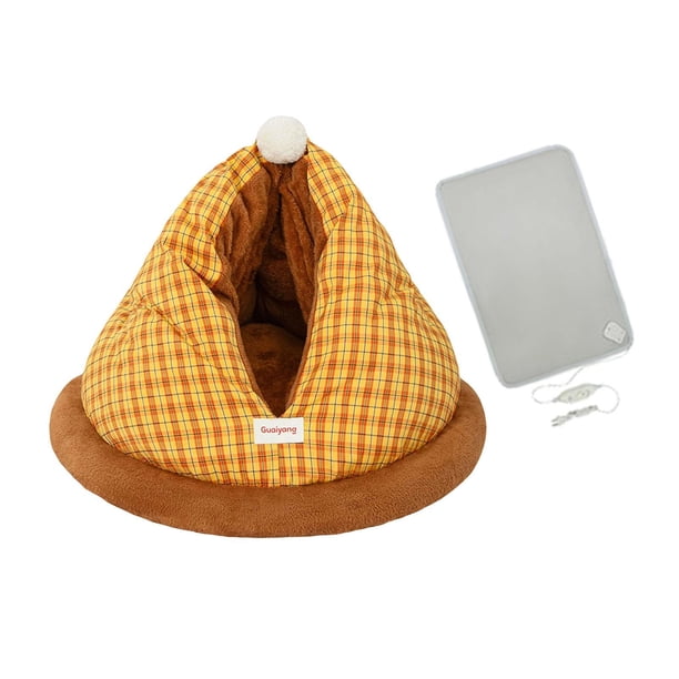 Cama para gatos, nido cómodo con superficie antideslizante para hámsteres y erizos. S