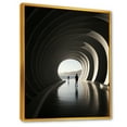 thumbnail image 2 of Designart "Contemporary Urban Structure" City Buildings Floater Framed Wall Art Living Room, 2 of 5