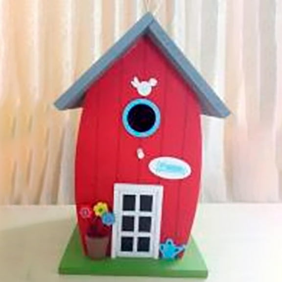 Whimsy Cottage Wood Bird House