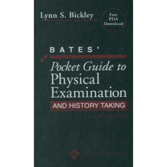 Pre-Owned Bates' Pocket Guide to Physical Examination And History Taking (Paperback) 0781793483 9780781793483