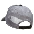 thumbnail image 3 of Pastel Seashell Patched Low Profile Special Cotton Mesh Cap - Black OSFM, 3 of 5
