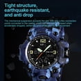 thumbnail image 5 of SKMEI Men's Analog Sports Watch Military Watch Outdoor LED Stopwatch Digital Electronic Watches Large Dual Display Waterproof Tactical Army Watches for Men, 5 of 9