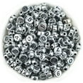 thumbnail image 2 of QIQUWOHUL 100pcs/pack Acrylic Number Loose Beads Flat Round Beads DIY Hand Beads Accessori, 2 of 9